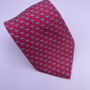 Vineyard Vines Pink and Blue Patterned Tie